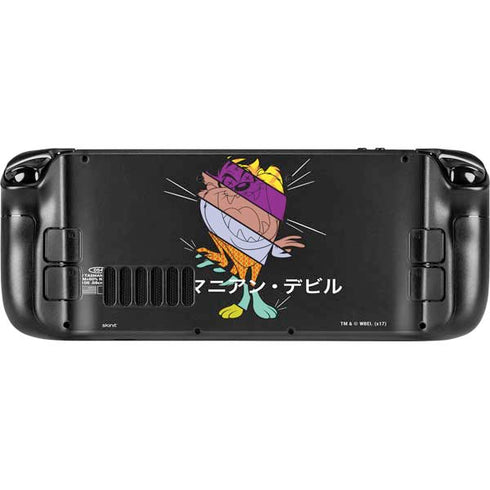 Looney Tunes Tasmanian Devil Sliced Juxtapose Steam Deck Handheld Gaming Computer Skin